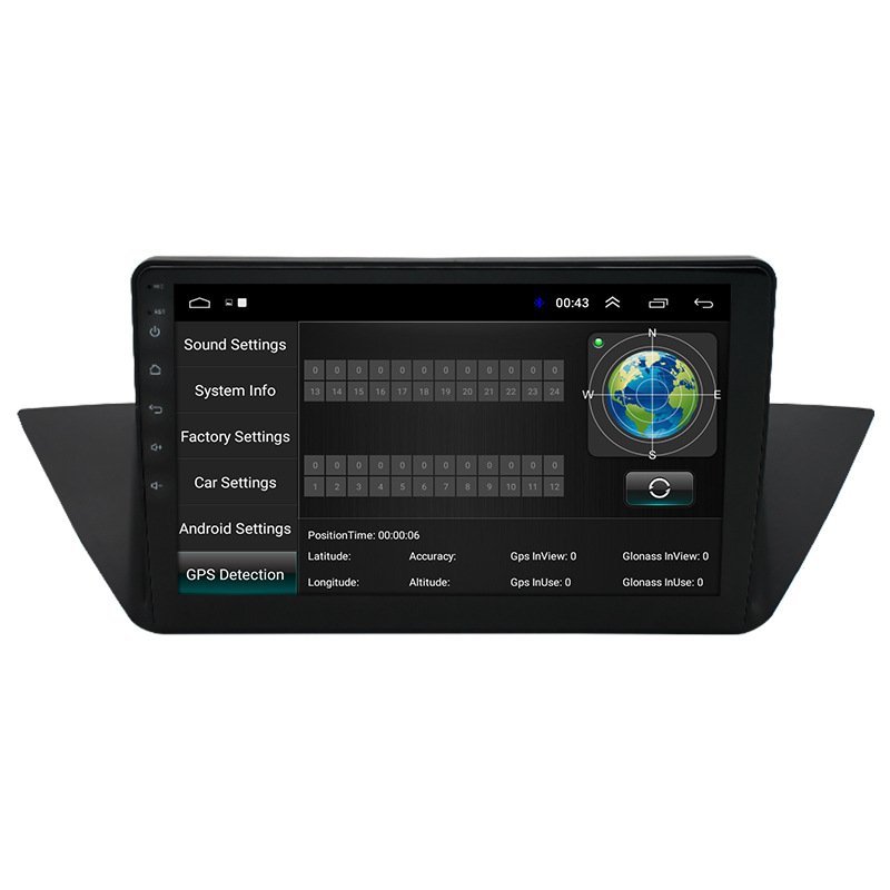9 Inch 4 Core Autoradio Android Multimedia Stereo Player Gps Navigation For Bmw X1 E84 2009 - 2012 With Frame Accessoires