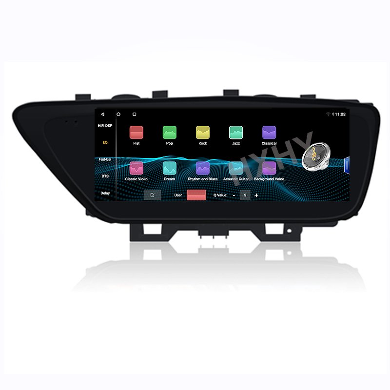 HXHY Qualcomm 10.25 Inch Android 13 Car Multimedia Player For Lexus ES ES200 ES300H ES250 ES350 Stereo Video GPS Navigation