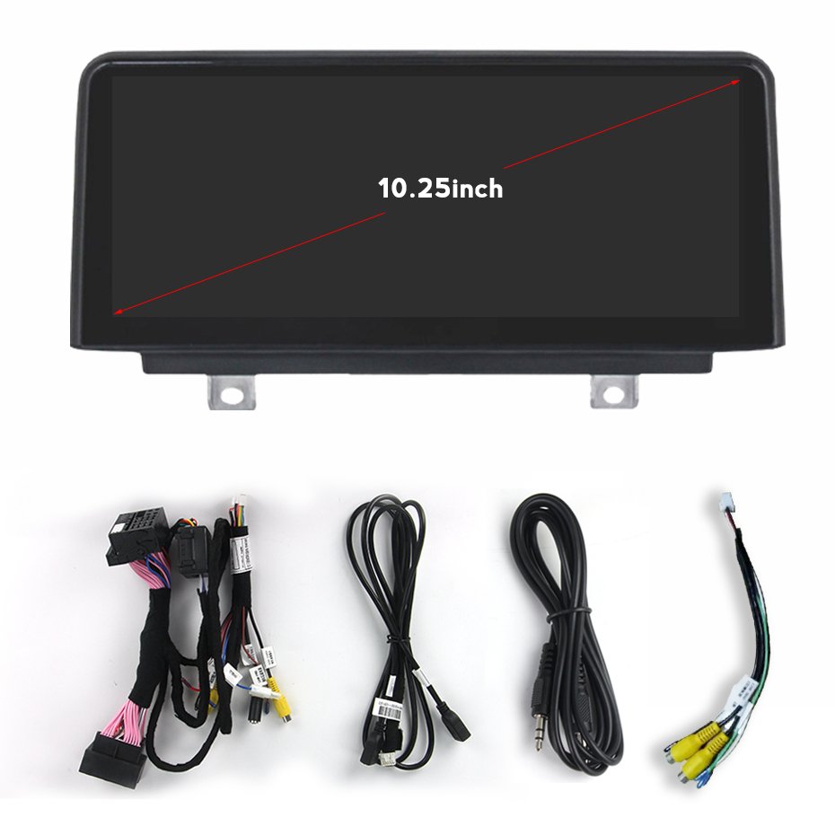10.25" Wireless Apple Car Play Android Auto Head Unit For BMW 1 Series F20/F21 2013-2017 BMW 3/4 Series F30 NBT GPS stereo
