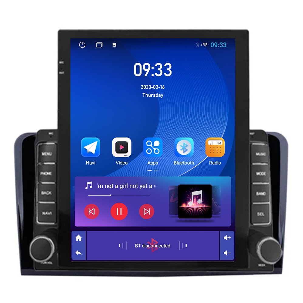 9.7'' Inch Android Car Radio for Mercedes Benz classe ML W164 ML350 ML430 DVD Tesla Vertical Screen Multimedia Stereo Carplay