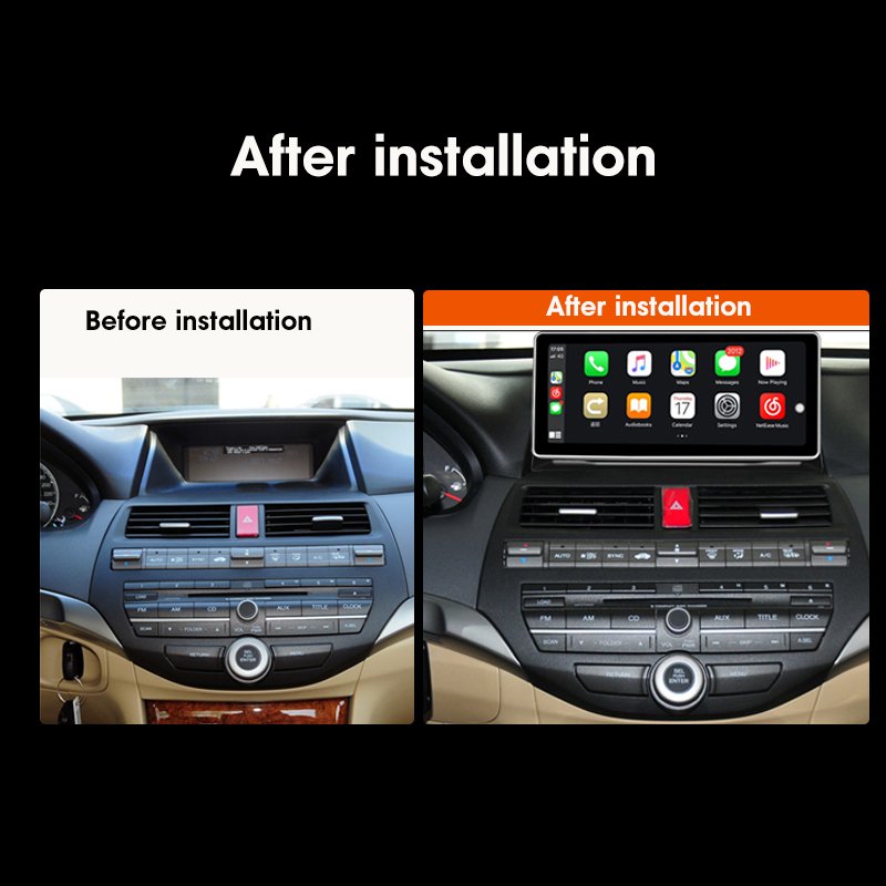 10.25 Inch Touch Screen Car Radio Android Audio Pour Car DVD Player Stereo for Honda Accord 8th 2008-2016