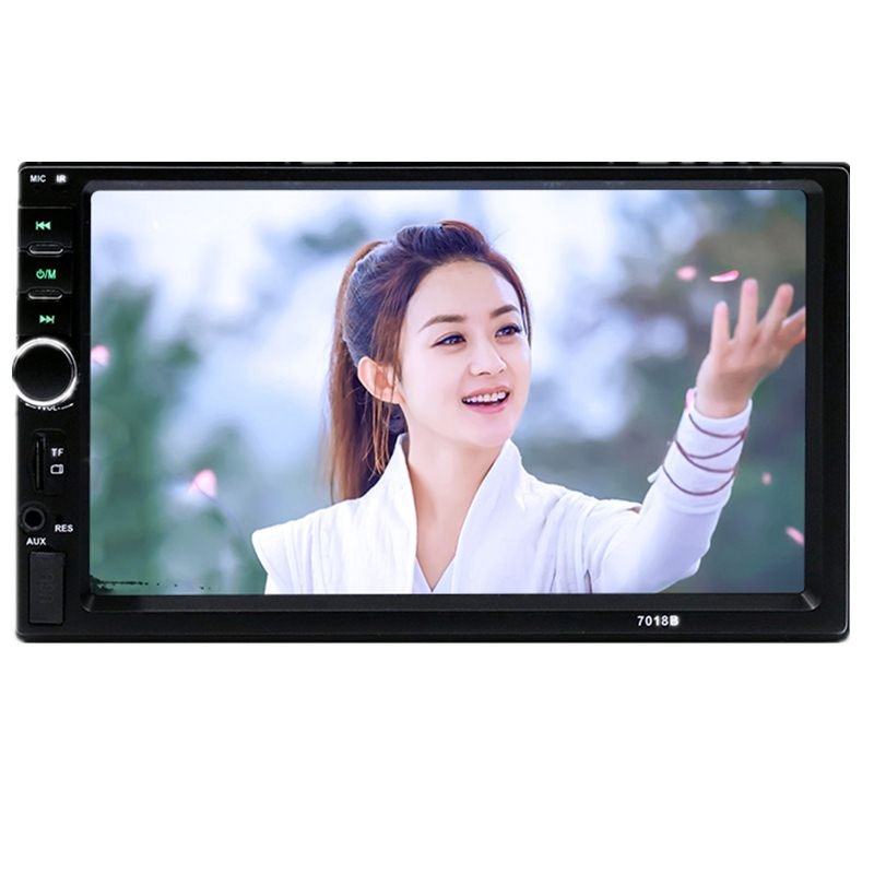 wireless carplay 7 Inch double 2 DIN Car Stereo MP5 Player Touch Screen FM audio video Radio multimedia USB SD with BT