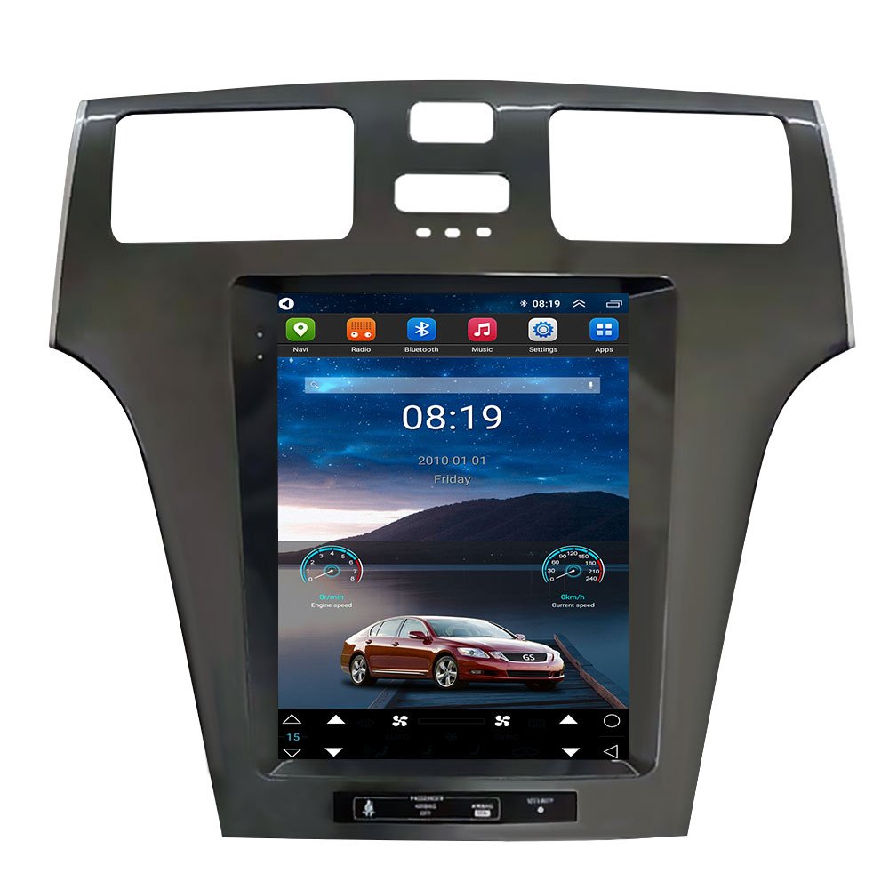 10.4 inch Tesla Style Navigation Android Car DVD Player Stereo For Lexus ES300 2001 2002 2003 2004 2005 GPS Car Radio Player