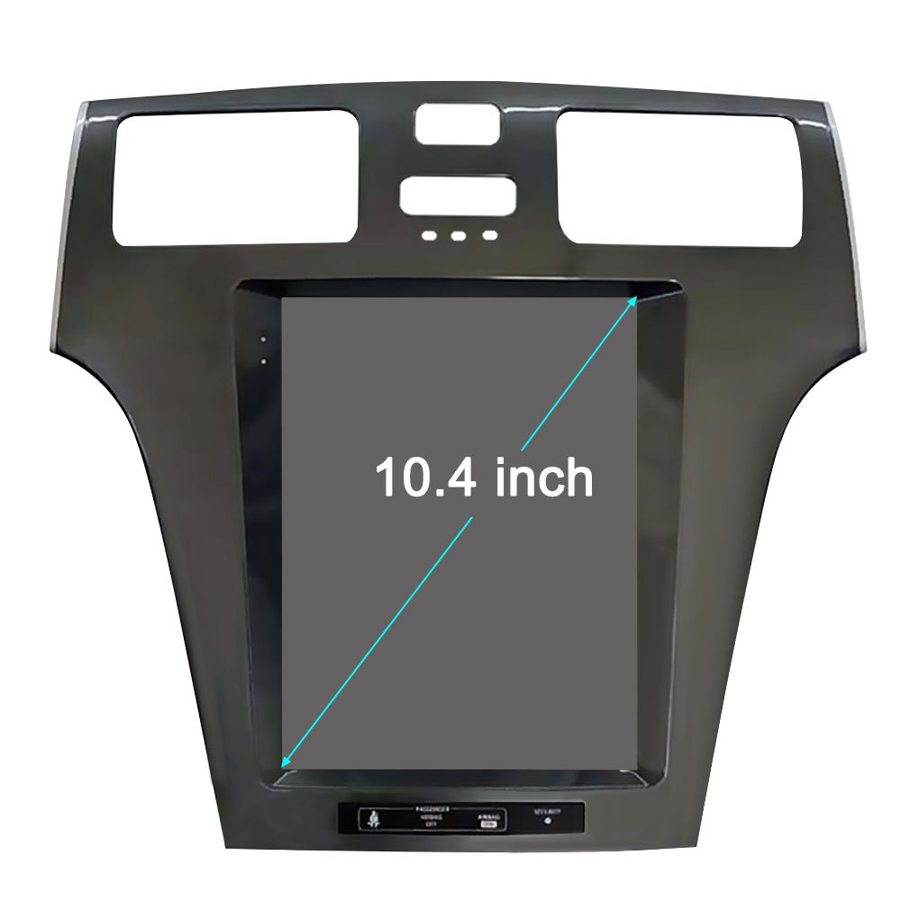 10.4 inch Tesla Style Navigation Android Car DVD Player Stereo For Lexus ES300 2001 2002 2003 2004 2005 GPS Car Radio Player