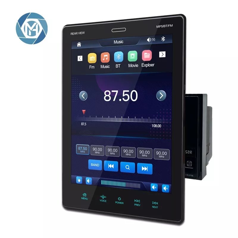 Hot sale Universal 9.5 Inch 2 Din Audioradio IPS Screen Vertical Screen Car Play Car MP5 Player BT Mirror Link 9520C