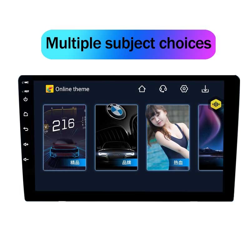 TS7 carries carplay and Android auto AHD with IPS 2din android player car dvd player