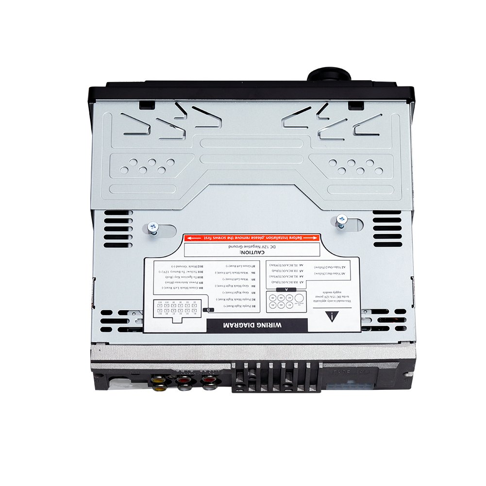 Cheap and easy-to-use 12V car player 1DIN car DVD player DVD disc play USB/TF/FM radio player hands-free S411