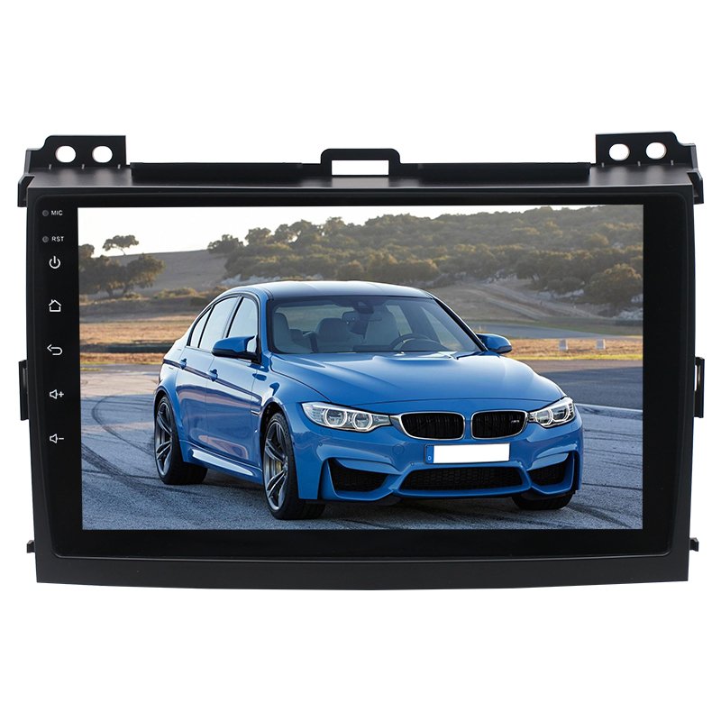 Android car dvd player 2 din 9 inch video audio car radio For Toyota Land Cruiser Prado 120 LC120 2004-2009 navigation