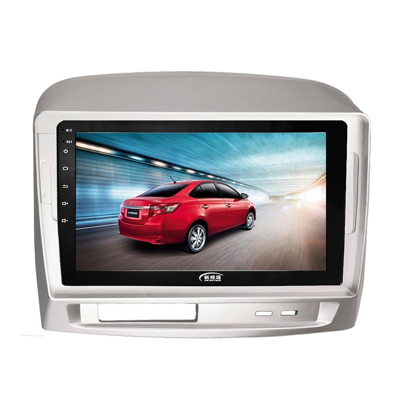 9 inch IPS Dashboard Placement and Built-in GPS Combination Android Car DVD Video Audio Radio Player for Toyota Vios 2004 - 2007