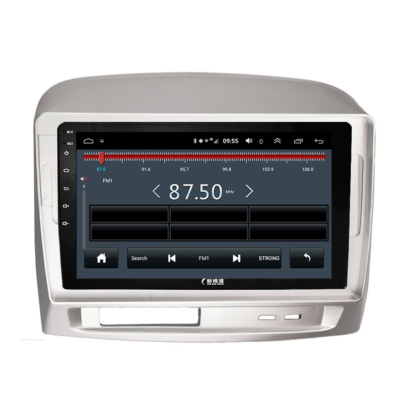 9 inch IPS Dashboard Placement and Built-in GPS Combination Android Car DVD Video Audio Radio Player for Toyota Vios 2004 - 2007