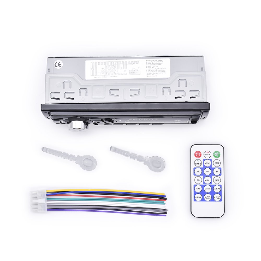 Auto Electronics Car Radio 12V 1 Din Stereo Car Radio USB/SD/AUX Input BT Car MP3 Player