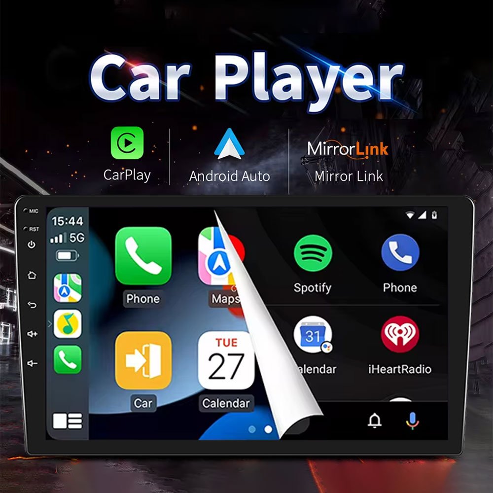 Super Slim auto stereo vehicle carplay cars play universal 9 inch display touch screen Android car screen