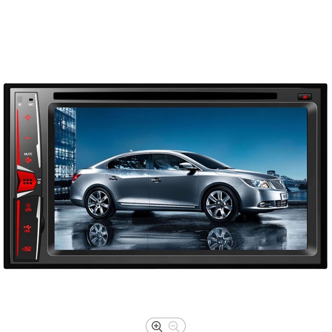 Universal 6.2 Inch Car DVD Player GPS Navigation MP5 USB Function