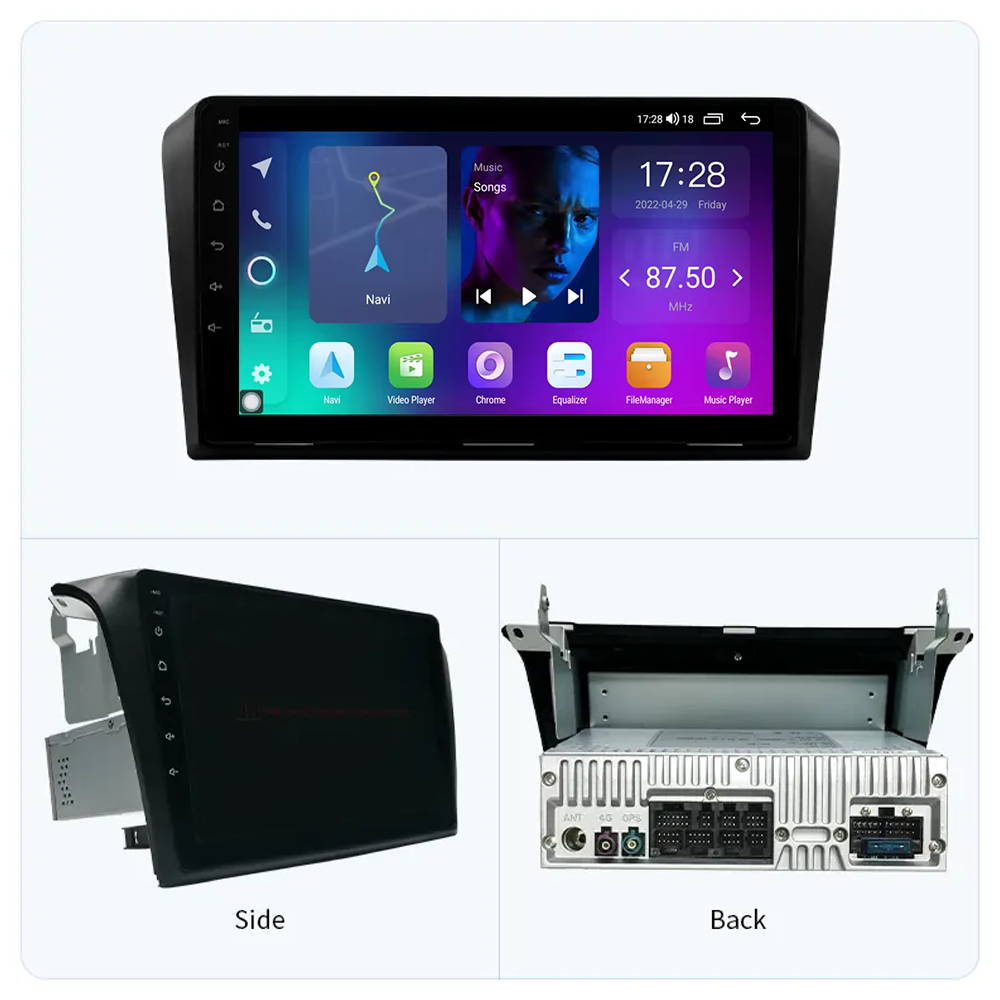 2 Din 9'' Auto Electronics Car DVD Player With Amplifier Car Digital Media Radio For Mazda 3 Axela Youtube MP5 Player GPS BT FM