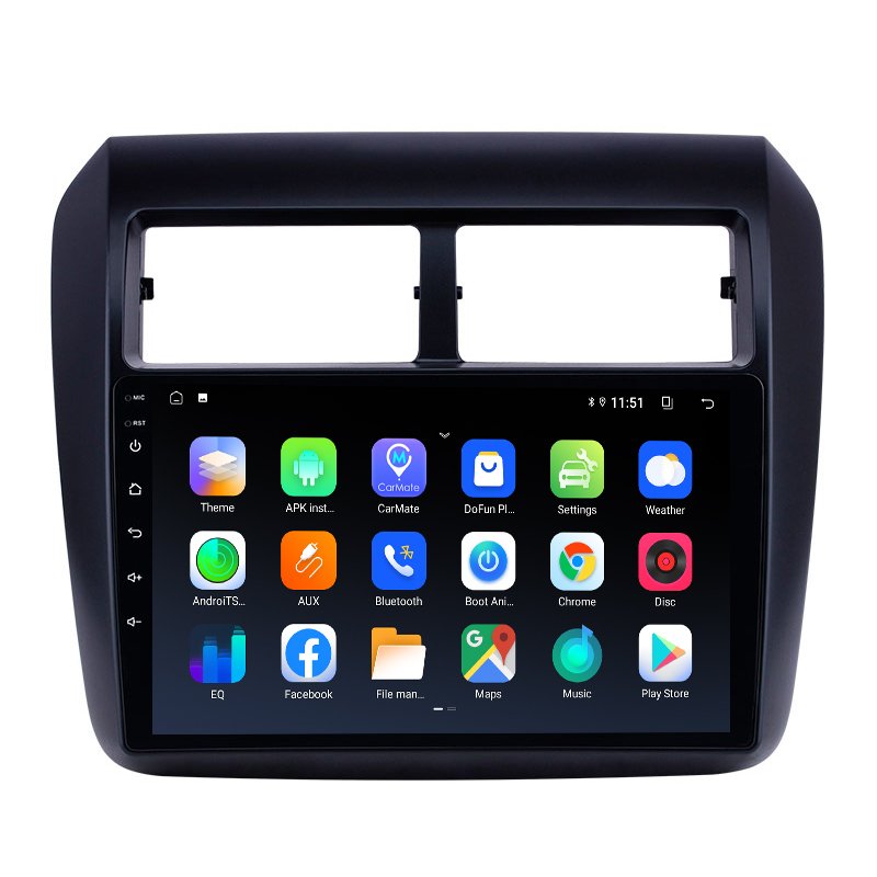 9 Inch 2 din Car Stereo Radio For Toyota Aaya Wigo 2013-2019 Android 10 System Quad Core Car Head Unit GPS DVD Player