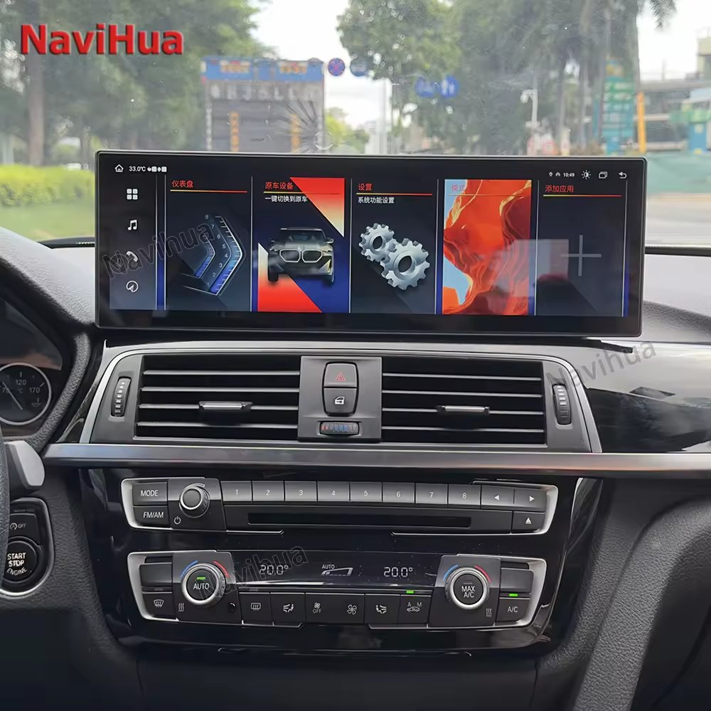 Navihua Stereo GPS Navigation Head Unit System 14.9 inch Series For BMW Series Car Model Display Screen Touch Auto Radio