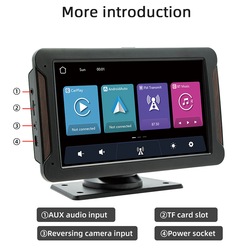 Hot Sales 7 Inch Large Screen 64gb Android Car Radio Auto Stereo 2 Din Carplay Radio Universal Car Dvd Player