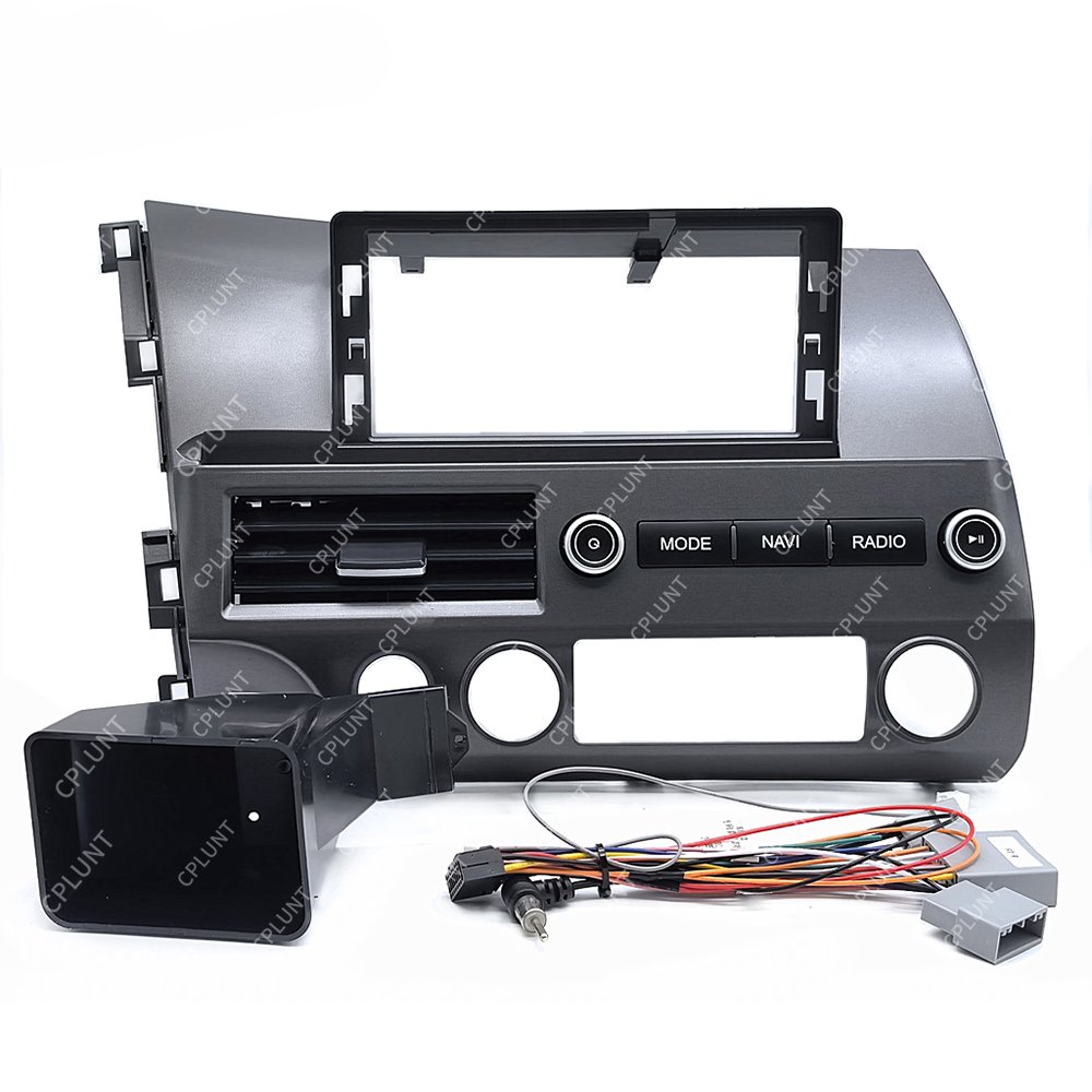 Car Dvd Player Frame Radio For HONDA CIVIC REBON 2006-2011 12.3INCH radio Farme stereo