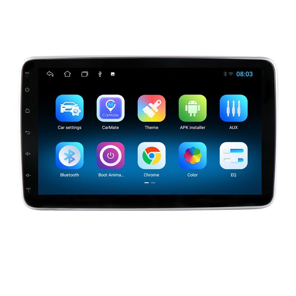 Universal Android Radio Multimedia 10 inch android car Android 12 Car DVD Player