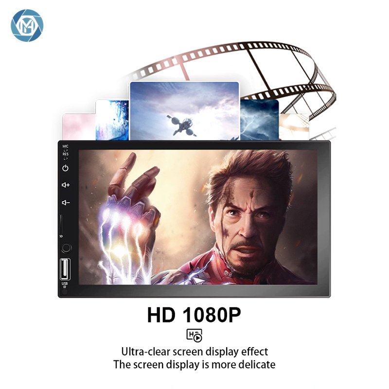 7 Inch Touch Screen Car Radio 2 Din Car Play Multimedia SD Card BT Mp5 Player Backup Camera Car DVD Player