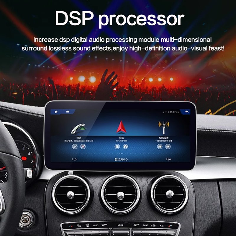 12.3'' Stereo car dvd player android Screen car dvd player carplay For Mercedes Benz A-class B-class GLA CLA C-Class w204 w205