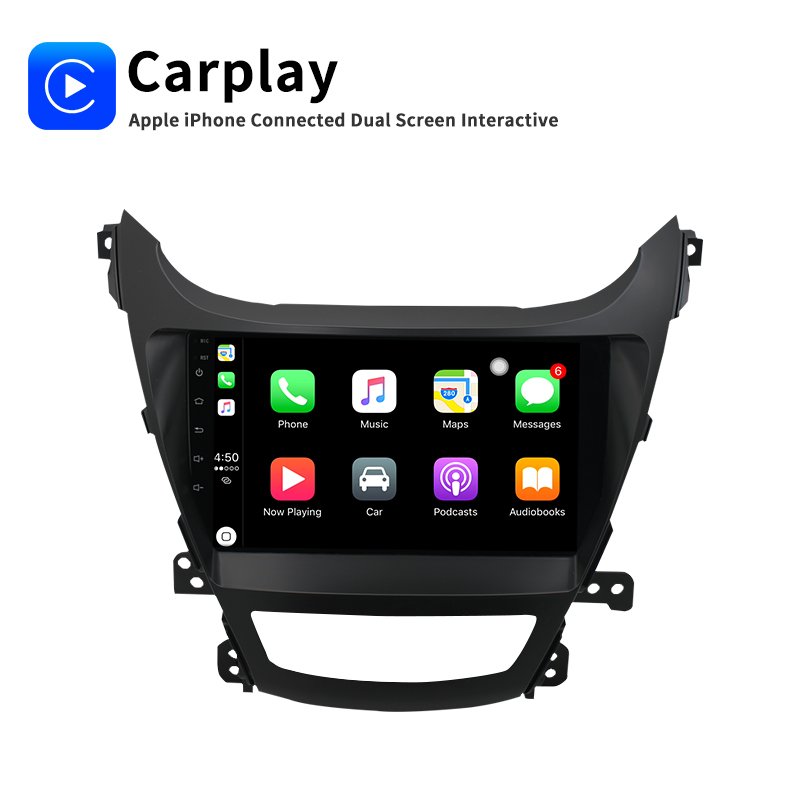 DSP 4G Car radio multimedia player android 10 for hyundai elantra 2014 2015 2016 autoradio stereo gps navigation I35 MAP