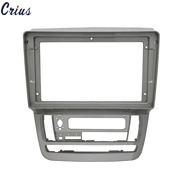 Hot Products car panel for TOYOTA ALPHARD 2003-2007 silver 9 inches car dvd navigator radio frame Car DVD Player Frame