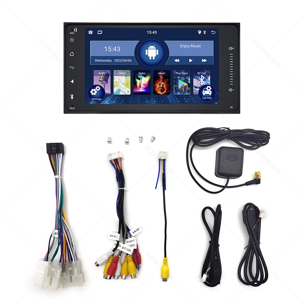 Factory Direct Supply 7 Inch Navigator Car Multimedia System Radio for toyota car dvd player
