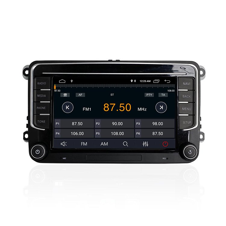 With Vw/volkswagen Skoda Octavia Golf 5 6 Touran Passat B6 Polo 2DIN Android 13 Car Radio Caddy Capacitive Touch Screen Vw Radio