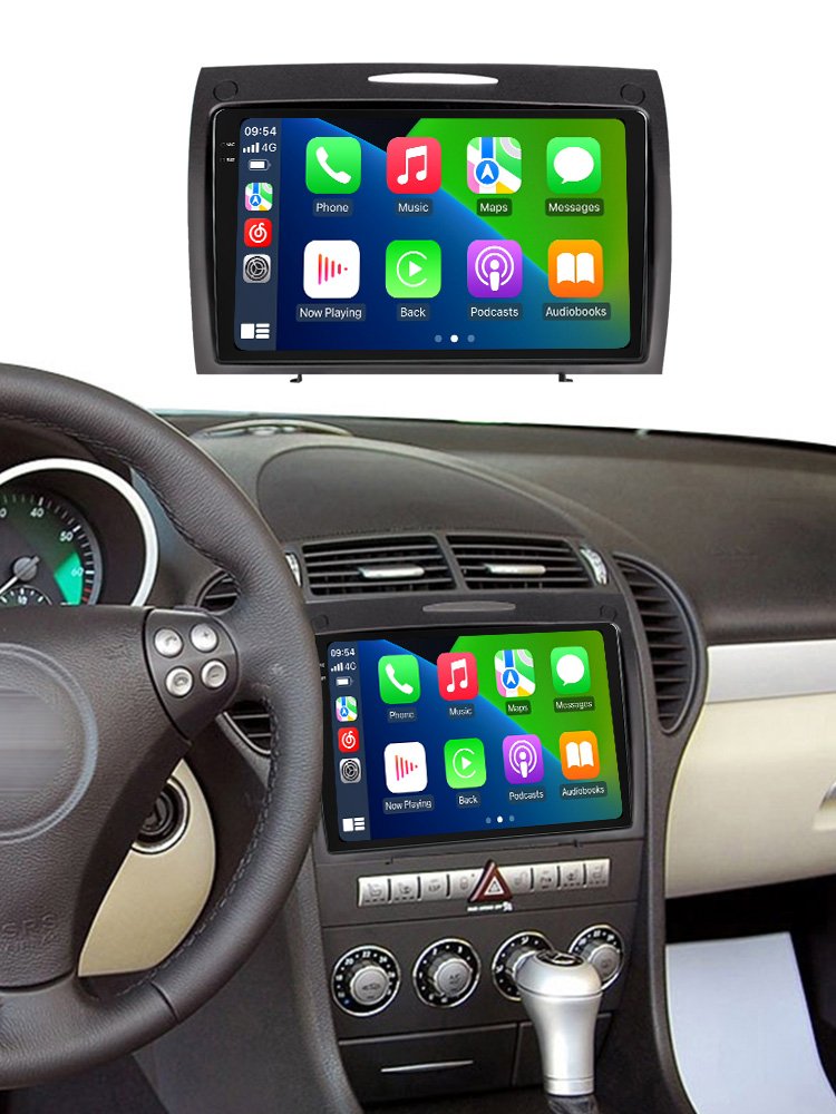MEKEDE MS 8+128G Android Auto car-play car audio video For Benz SLK-Class 2004-2011 cooling fan gps navigation