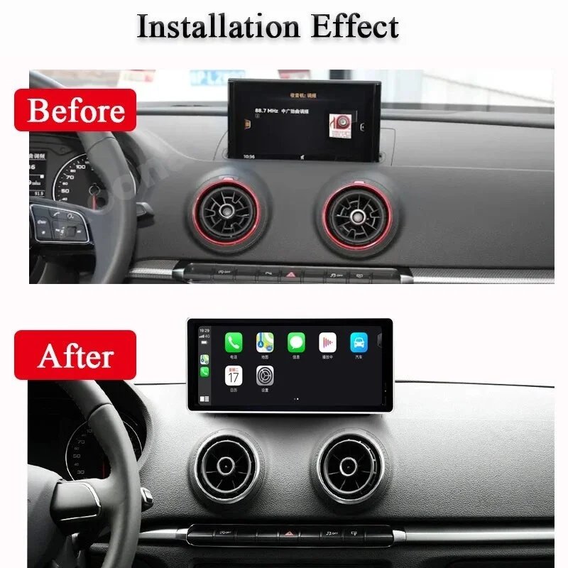 Linux 10.25inch for Audi A3 8v 2012-2020 Android Auto Touch Stereo Screen Car DVD Player GPS Navigation Carplay Audio Multimedia
