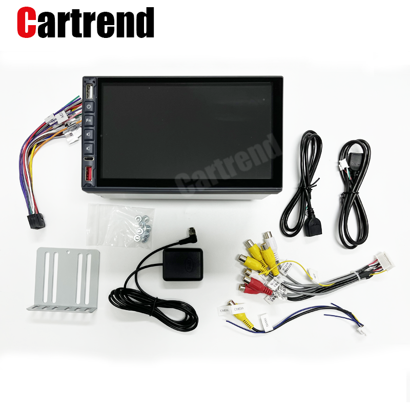 retractable screen car dvd 1\/16G 10.1 inch 1 din in-dash car radio stereo remote control
