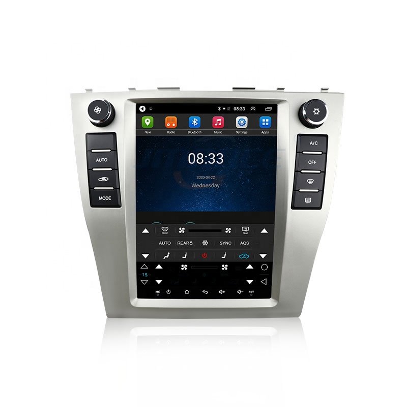 Android vertical screen car DVD player GPS navigation for camry Car autoradio multimedia