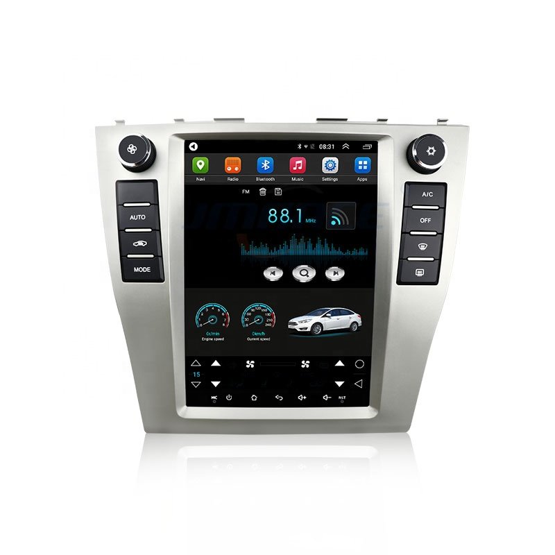 Android vertical screen car DVD player GPS navigation for camry Car autoradio multimedia