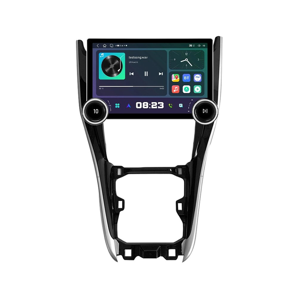11.8Inch 2Din Android Car Radio For Toyota Harrier 2010- 2017 2K QLED Screen Car Stereo Car DVD Player Carplay Android Auto