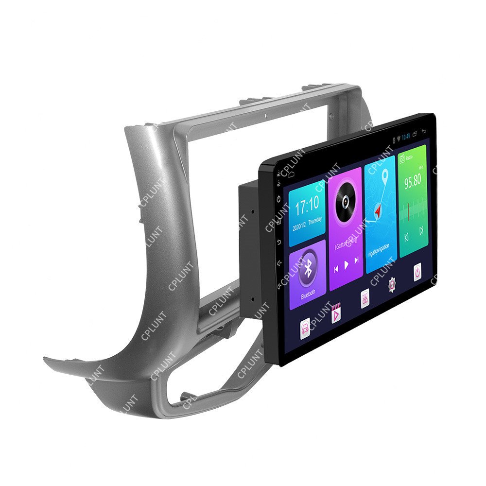 Car DVD Player Frame For HONDA FIT CITY JAZZ 2002-2008 AT AC RHD 9INCH Touch screen Android radio Farme stereo