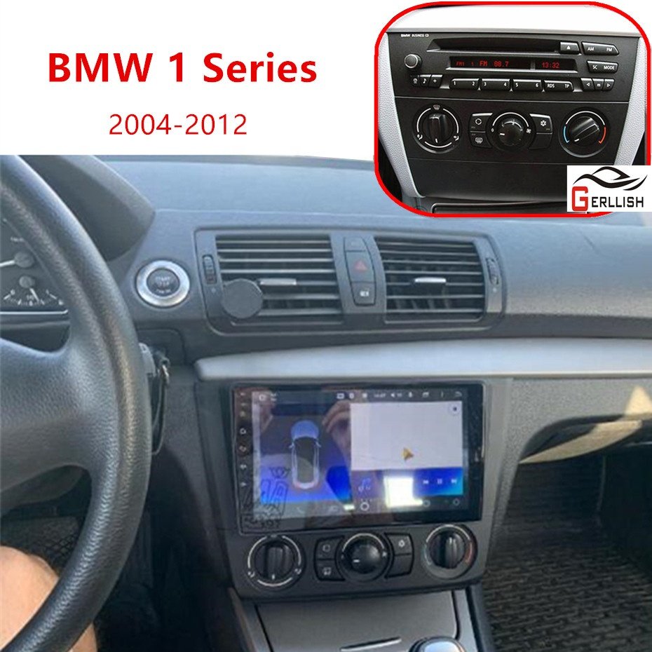 android car dvd player touch screen For BMW 1 Series E88 E82 E81 E87 120i 2004-2012 Manual AC Navigation GPS
