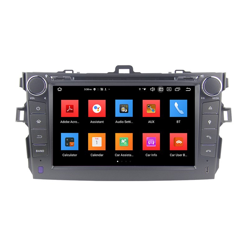 8inch 2Din Android11.0 Car DVD Multimedia Player for Toyota Corolla 2007 2008 2009 2010 2011 GPS WiFi 4G DSP CarPlay/AndroidAuto