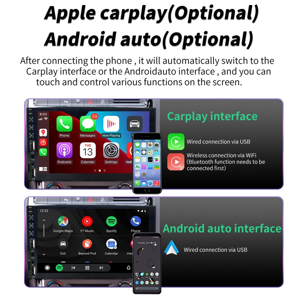 New products toyota crown 2016 carplay navigation carplay MP5 Video Player