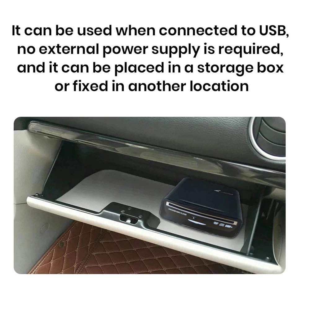 External Car CD Player For Tesla Model 3 2019 2020 2021 Auto Accessories Portable CD Players with USB Connector Cable USBCDPLAY