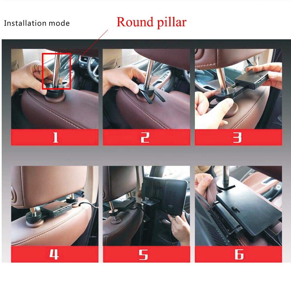 Android 12 Headrest Car Monitor TV DVD For Porsche Cayenne 911 Macan 997 Panamera 996 Rear Multimedia Screens WIFI Netflix