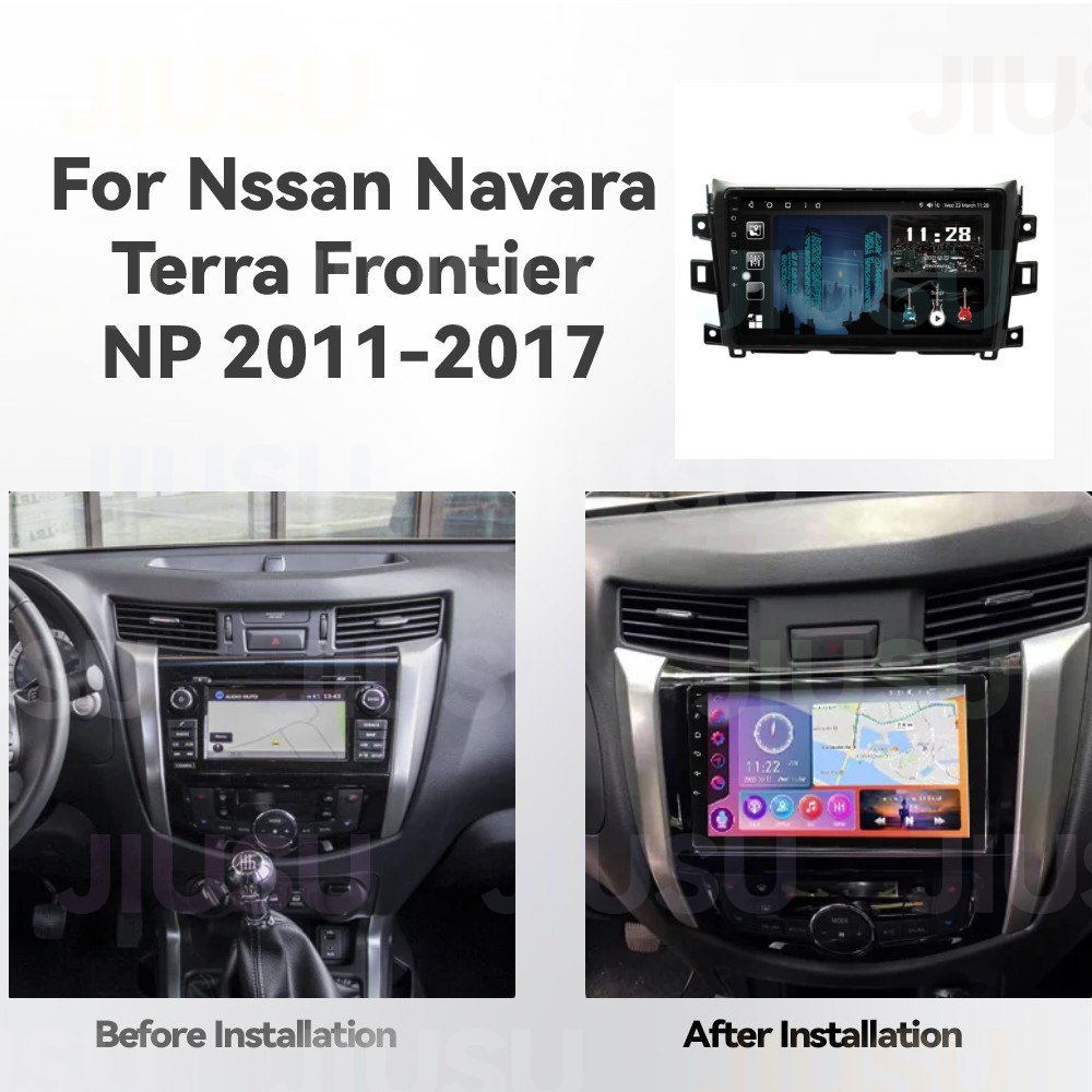Android 12 Car Radio GPS DVD Player Stereo Multimedia Audio System for Nissan Navara Terra Frontier NP 2011-2017 with Carplay