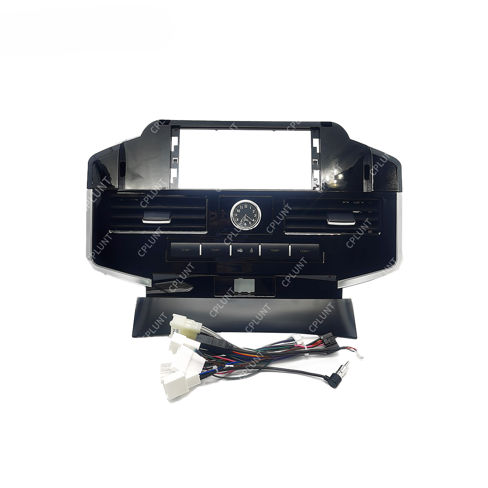 Car DVD Player Frame For TOYOTA LAND CRUISER LC200 2007-2020 12.3INCH Android radio Farme stereo