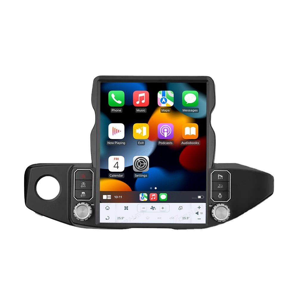 Jeep Wrangler 2018-2021 Android GPS Navigation System Car DVD Player 4+64 GB Combination with Reversing Aid