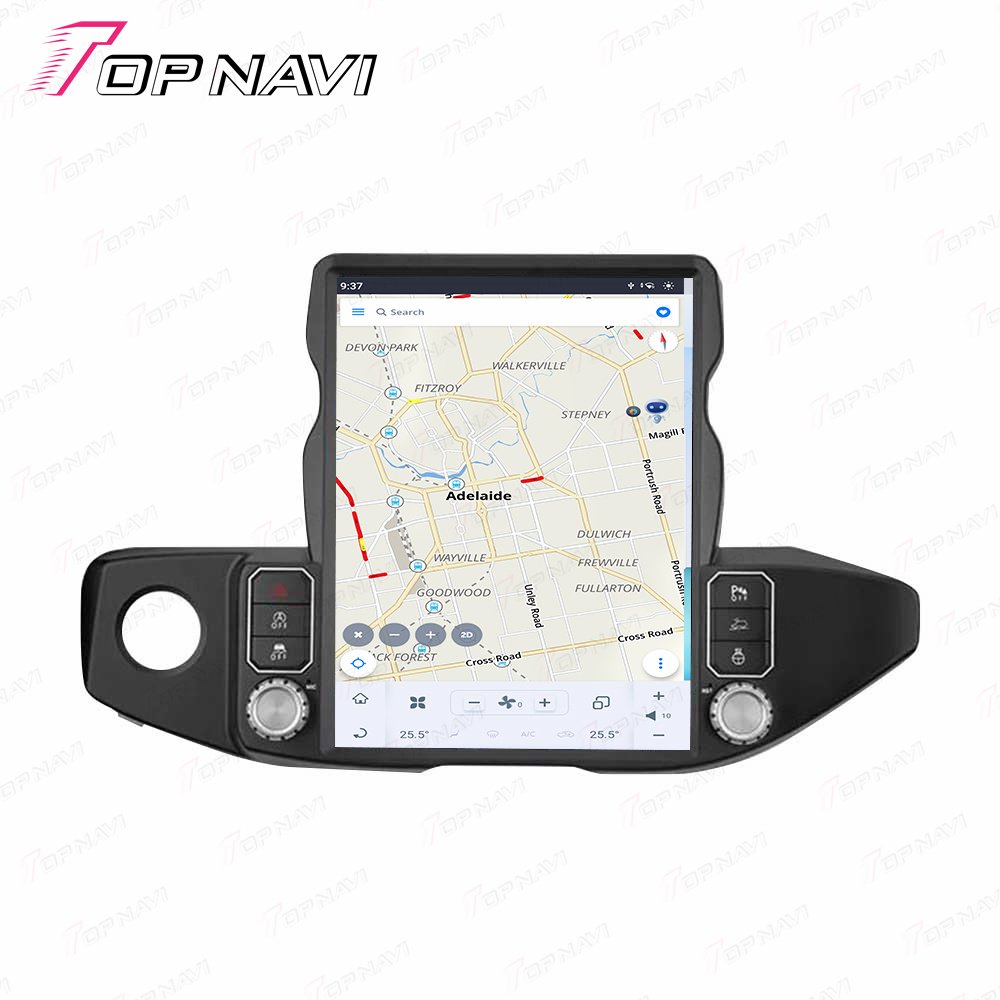 Jeep Wrangler 2018-2021 Android GPS Navigation System Car DVD Player 4+64 GB Combination with Reversing Aid
