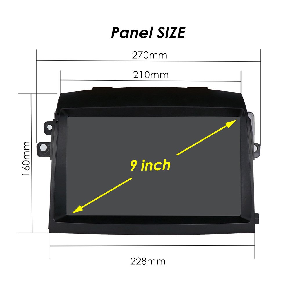 9 Inch android car dvd player for toyota sienna 2 2003 2004 2005 2006 2007 2008 2009 2010 with apple car play navigation GPS 4G