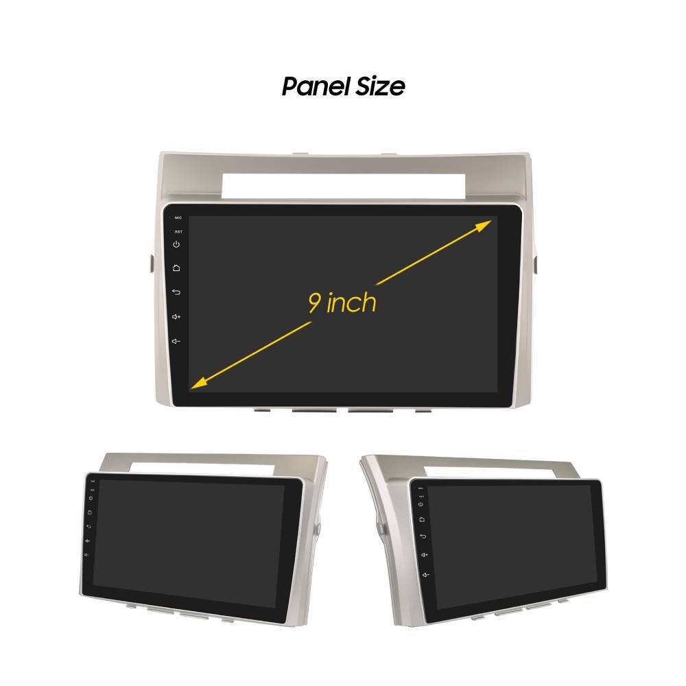 9 Inch Android Car Dvd Player 4G for Toyota Corolla Verso 2004 2005 2006 2007 2008 2009 with Apple Car Play and Navigation & GPS