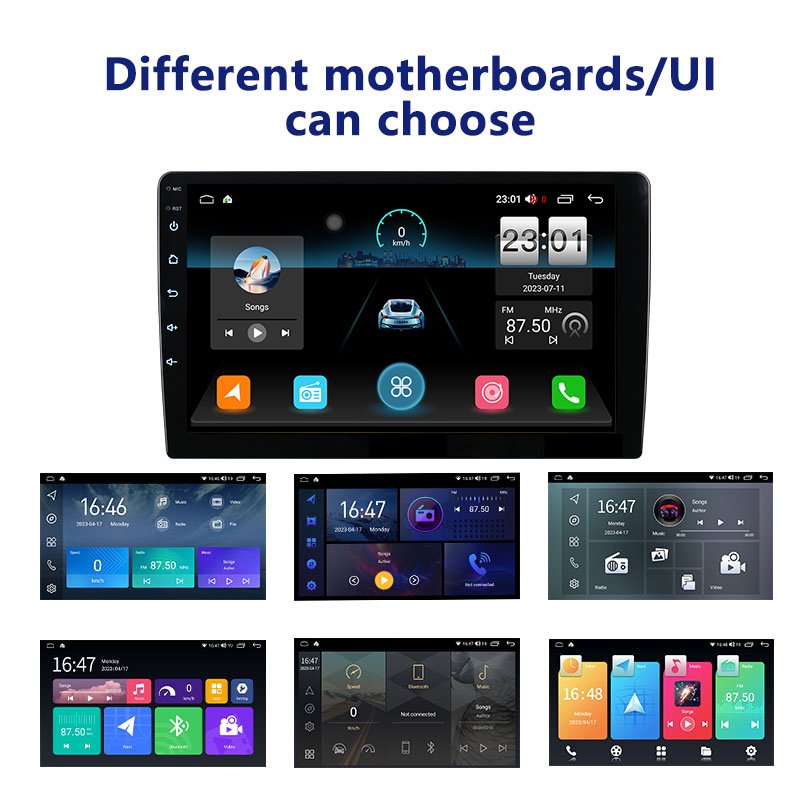 Factory L1 32GB 9 Inch Universal Car Radio Touch Screen DVD Multimedia Player IPS DSP Multimedia System Android Screen for Car