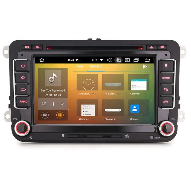 Erisin ES8548V 7" DSP Android 12.0 CarPlay & Auto GPS 4G DAB+ Car Stereo For VW Golf Passat Tiguan Polo Eos Seat Skoda