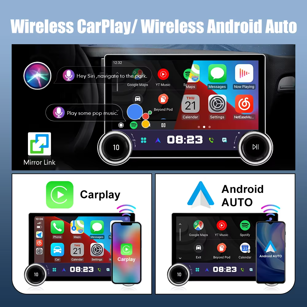 11.8Inch Car Radio For Ford F250 2011-2019 DIAMOND 2K QLED Screen 2Din Android Car Stereo Car DVD Player Carplay DSP